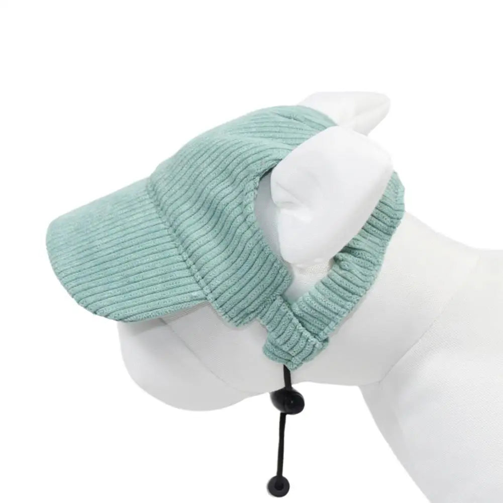 Dog Baseball Cap Pet Dog Hat Breathable For Small Medium Dogs Ear Holes Adjustable Dog Hat Pet Accessories