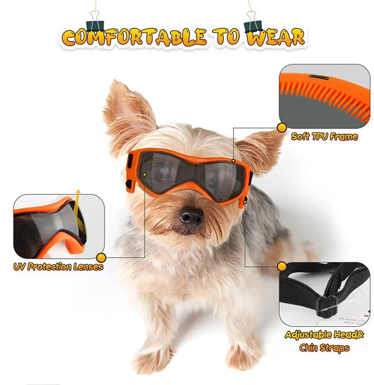 Adjustable UV Protection Dog & Cat Goggles