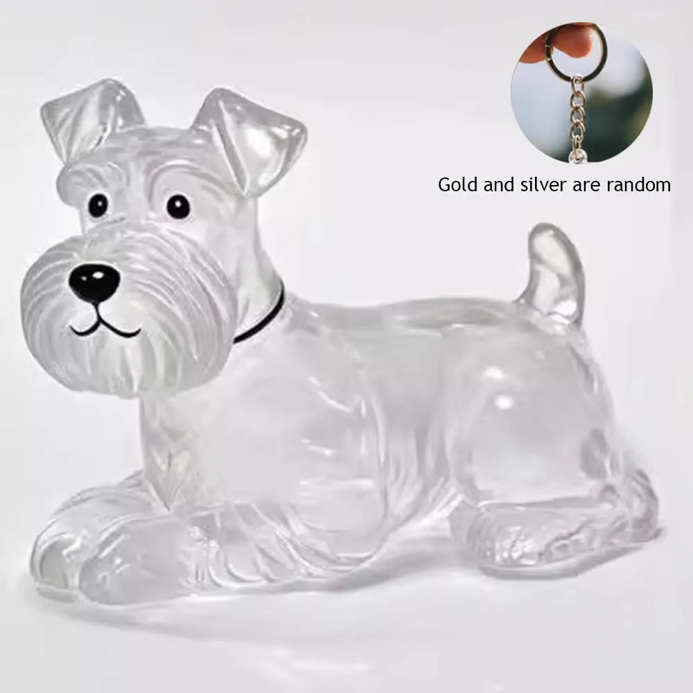 Pet Fur Storage Container Doggy Bag Hanging Keyring Dog's Hair Memory Capsule For DIY Crafts Gift For Pet Lovers Home Display