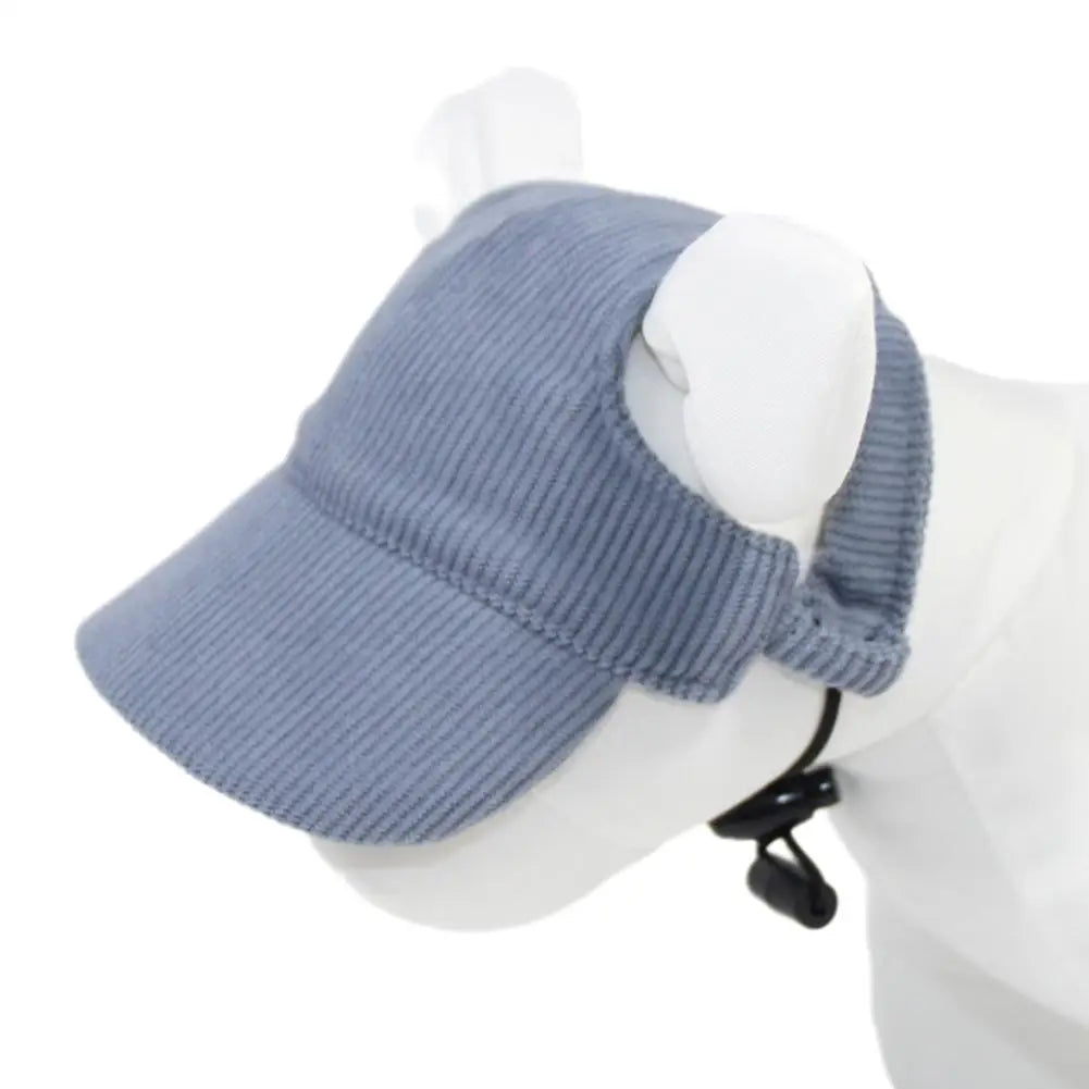 Dog Baseball Cap Pet Dog Hat Breathable For Small Medium Dogs Ear Holes Adjustable Dog Hat Pet Accessories