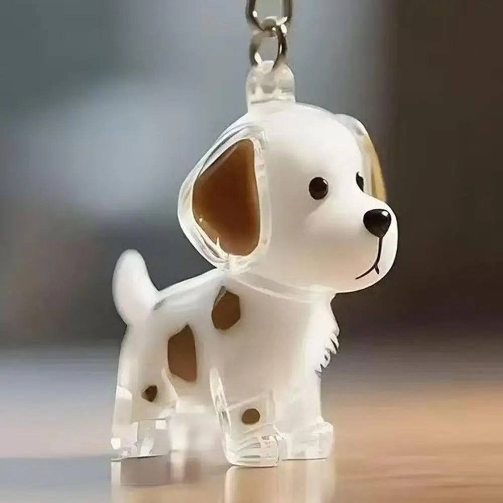 Pet Fur Storage Container Doggy Bag Hanging Keyring Dog's Hair Memory Capsule For DIY Crafts Gift For Pet Lovers Home Display